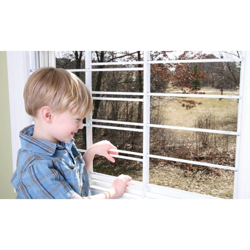 John Sterling Corp Child Safety &amp; Window Security Guard White (Pack of 2)