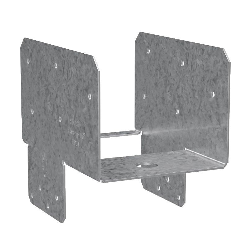 Simpson Strong-Tie EPCZ EPC4Z Post Cap, 4 x 4 in Post/Joist, Steel, ZMAX (Pack of 10)