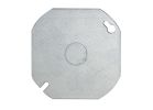 Raco 724 Box Cover, 4 in Dia, 0.063 in L, 3.63 in W, Octagonal, 1-Gang, Steel, Gray, Pre-Coated Zinc Gray