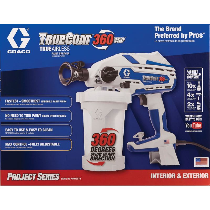 Graco TrueCoat 360 VSP Electric Airless Paint Sprayer