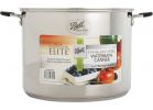 Ball Collection Elite Stainless Steel Canner Holds 7 Qt. Jars, 21 Qt., Silver