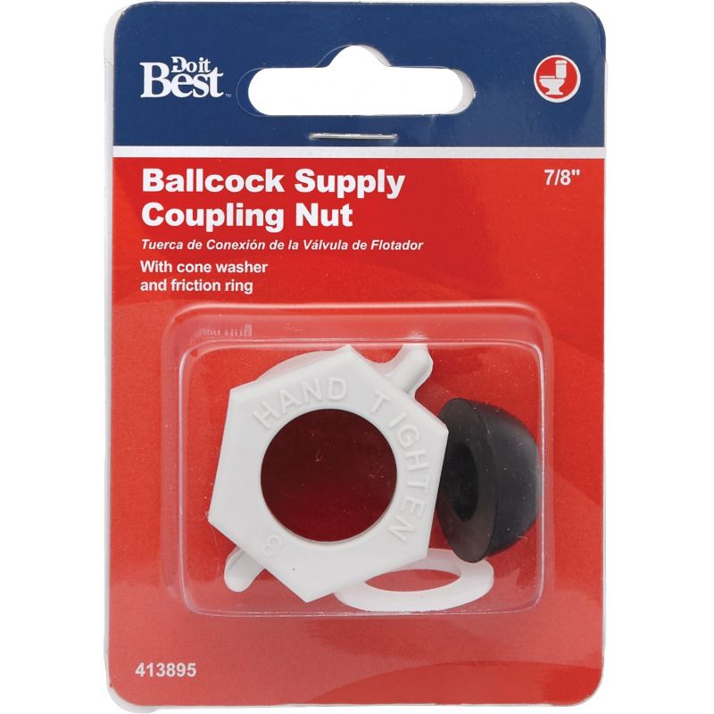 Do it Plastic Ballcock Coupling Nut 7/8 In.