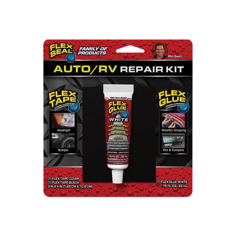 Flex Seal KITAUTOMINI Auto/RV Repair Kit (Pack of 12)