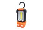 PowerZone COB Portable LED Work Light, 180 Lumens, 3 W Black/Orange