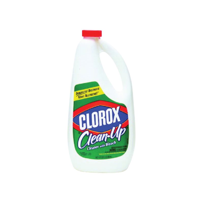 Clorox 01151 Cleaner Refill, 64 oz Bottle, Liquid, Bleach, Citrus, Herbaceous, Pale Yellow Pale Yellow