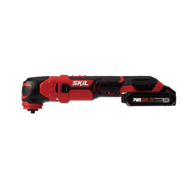 SKIL OS593002 Oscillating Multi-Tool Kit, Battery Included, 20 V, 2 Ah, 11,000 to 16,000 opm
