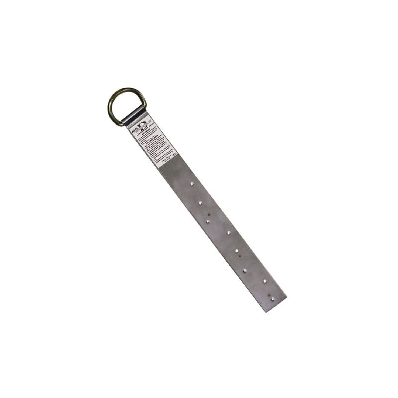Miller RA41/ Single D Permanent Roof Anchor, Stainless Steel, Silver Silver