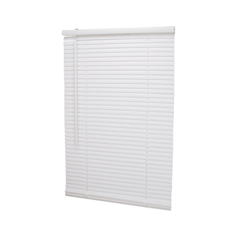 Simple Spaces PVCMB-1A Blind, 64 in L, 23 in W, Vinyl, White White
