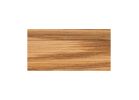 Inteplast Group 46320800802 Baseboard Moulding, 8 ft L, 3.44 in W, 1/2 in Thick, Polystyrene, Ultra Oak Ultra Oak