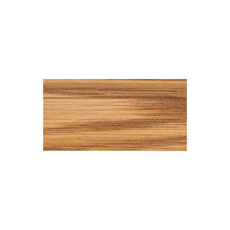 Inteplast Group 46320800802 Baseboard Moulding, 8 ft L, 3.44 in W, 1/2 in Thick, Polystyrene, Ultra Oak Ultra Oak