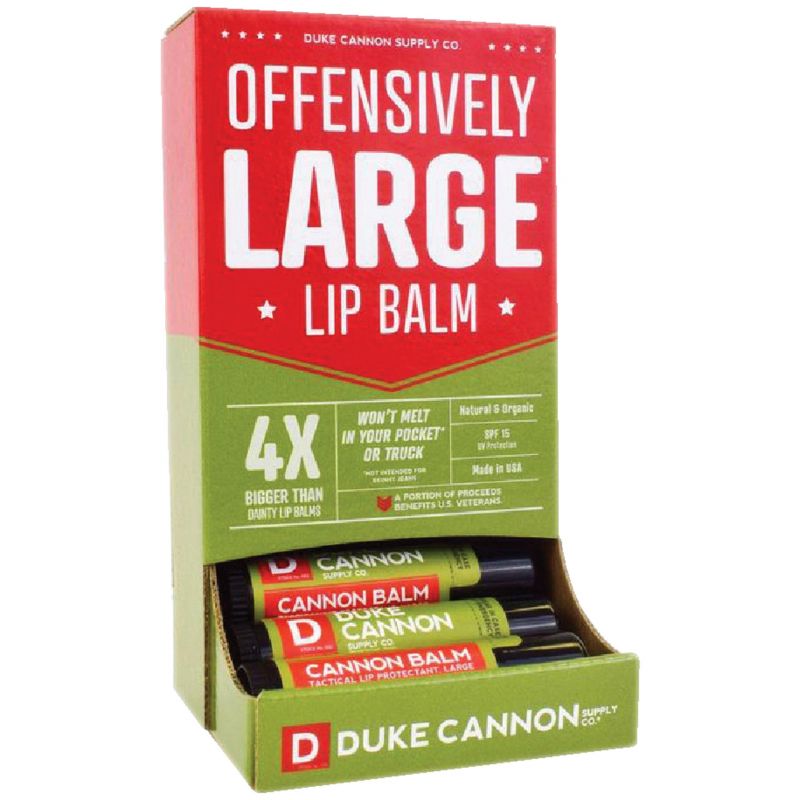 Duke Cannon Repair + Defend Lip Balm 0.56 Oz. (Pack of 15)