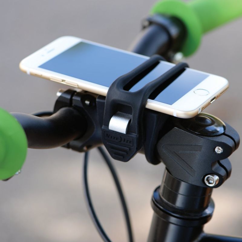 Nite Ize HandleBand Bicycle Handlebar Phone Holder Gray