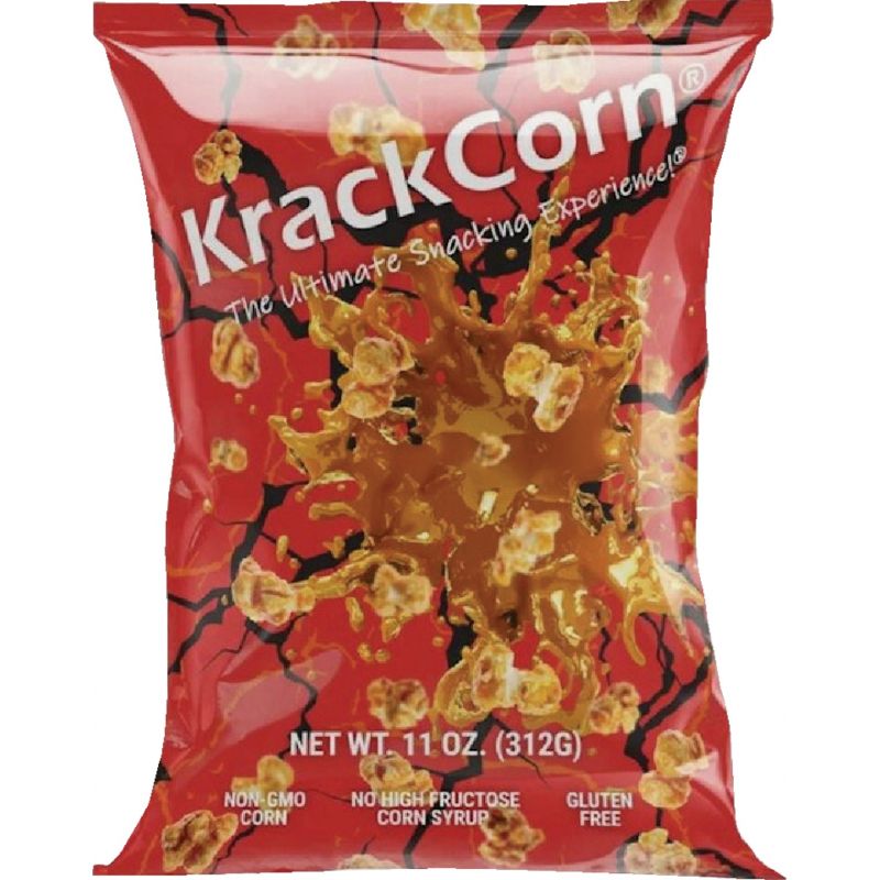 KrackCorn Original Caramel Popcorn (Pack of 6)