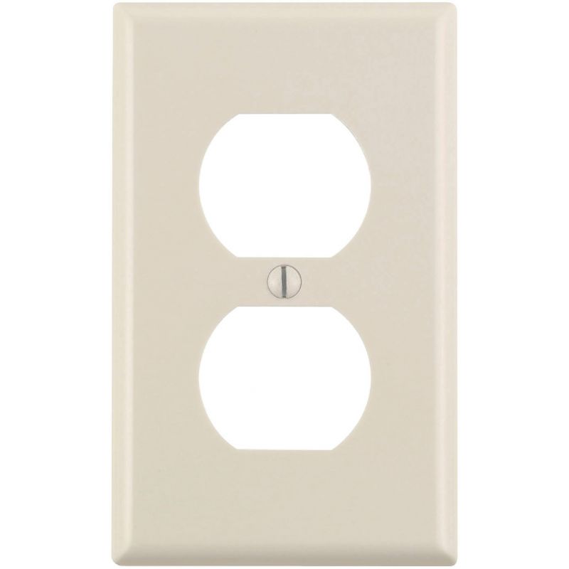 Leviton 10-Pack Outlet Wall Plate Light Almond