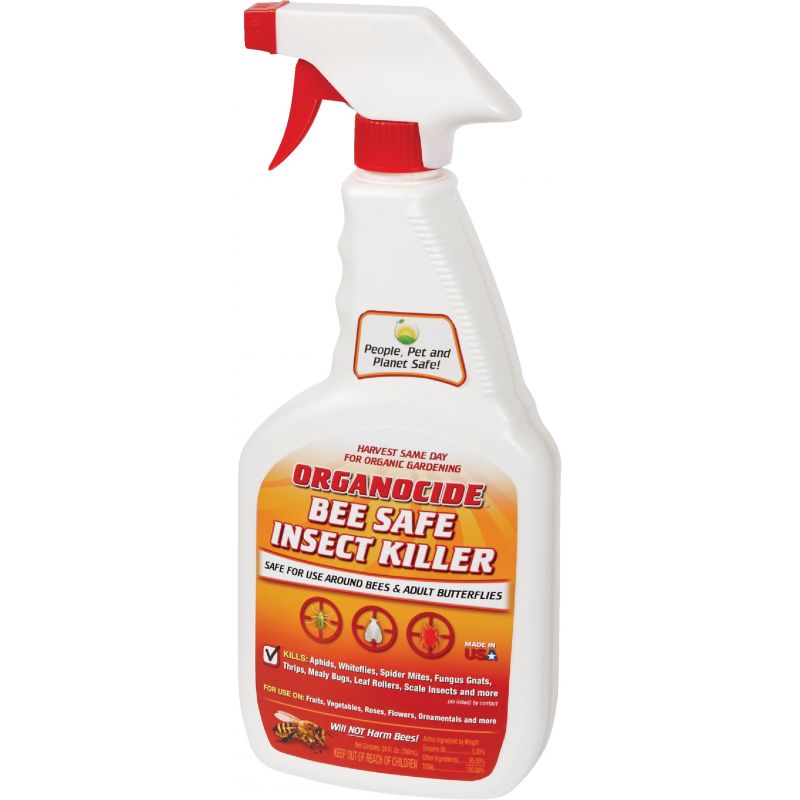 Organocide Organic Bee Safe Insect Killer 24 Oz., Trigger Spray