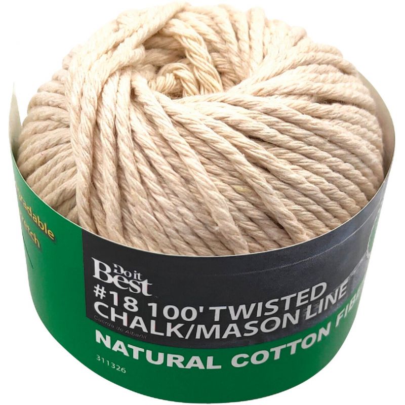 Do it Best Cotton Chalk Line Natural