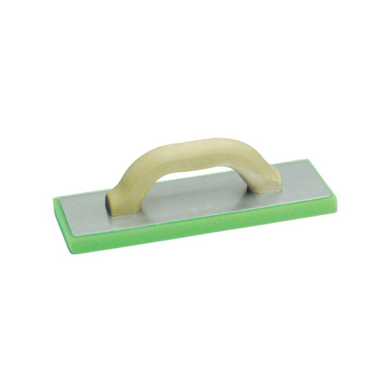 Marshalltown 46LG Masonry Float, 12 in L Blade, 4 in W Blade, 3/4 in Thick Blade, Fine Cell Plastic Foam Blade 12 In