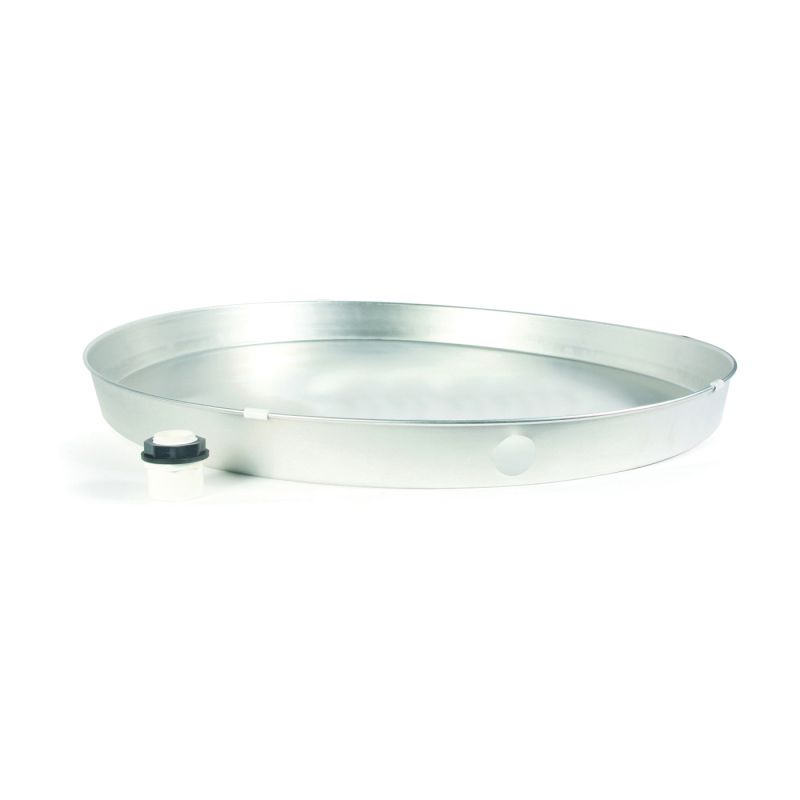 Camco USA 20860 Recyclable Drain Pan, Aluminum, For: Gas or Electric Water Heaters