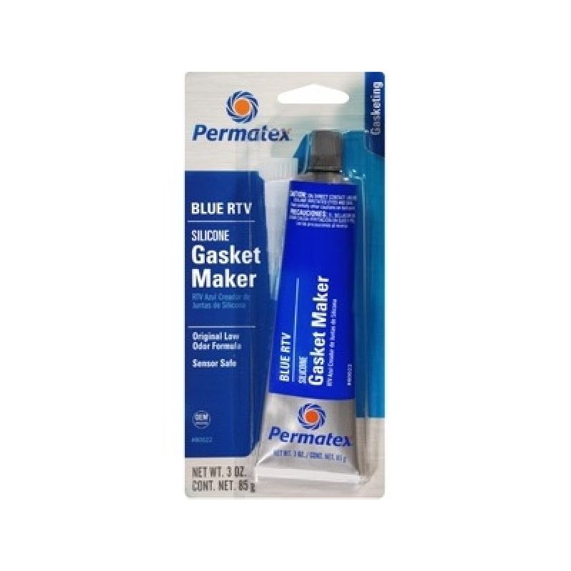 Permatex 80506 Silicone Gasket Maker, 80 mL Tube, Paste Blue