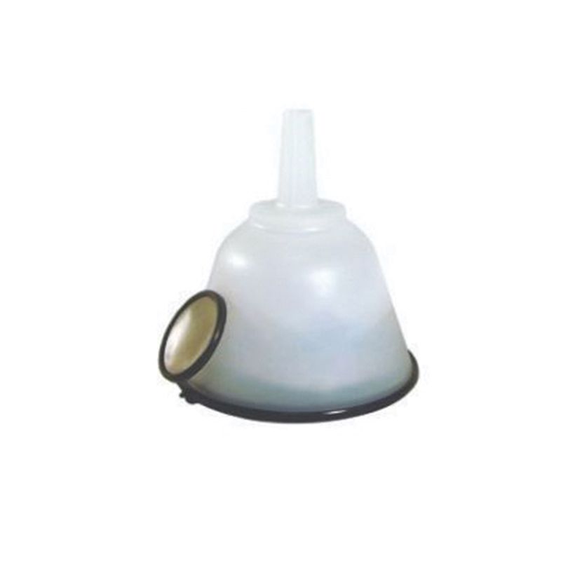 Dynaline C30150 Anti-Splash Funnel, 24 oz, Polyethylene, Clear 24 Oz, Clear
