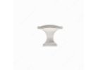 Richelieu BP260637195 Cabinet Knob, 1-3/16 in Projection, Metal, Brushed Nickel 1-3/8 In L X 25/32 In W, Traditional