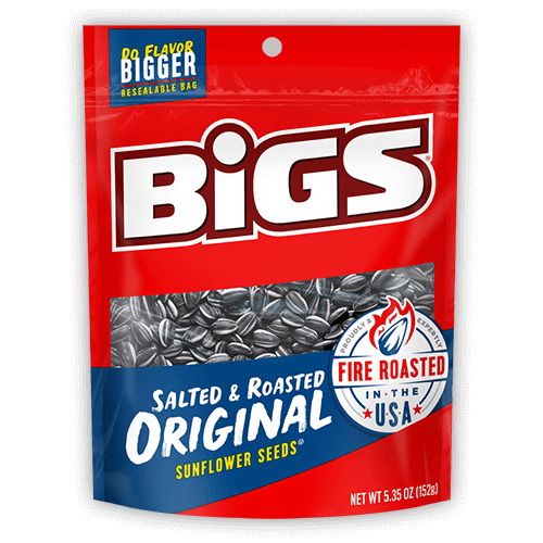 Buy Bigs 500915 Sunflower Seed, 5.35 oz, Resealable Bag (Pack of 12)