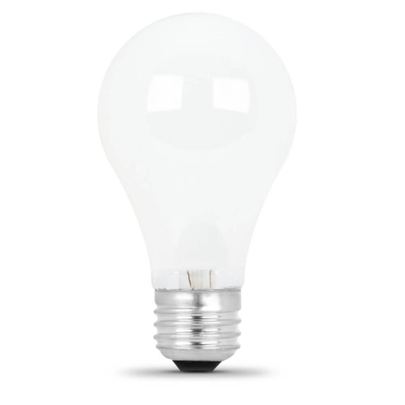 Feit Electric 40A/VS/RP-130 Light Bulb, 40 W, A19 Lamp, E26 Medium Lamp Base, 300 Lumens, 5000 hr Average Life (Pack of 24)