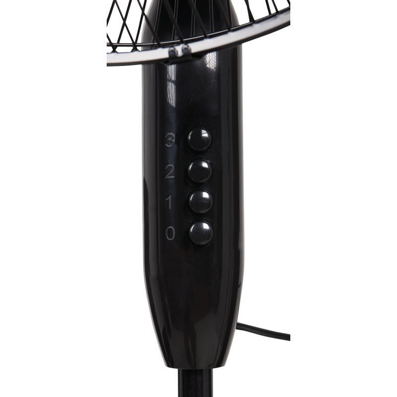 Best Comfort Oscillating Pedestal Fan 16 In., Black