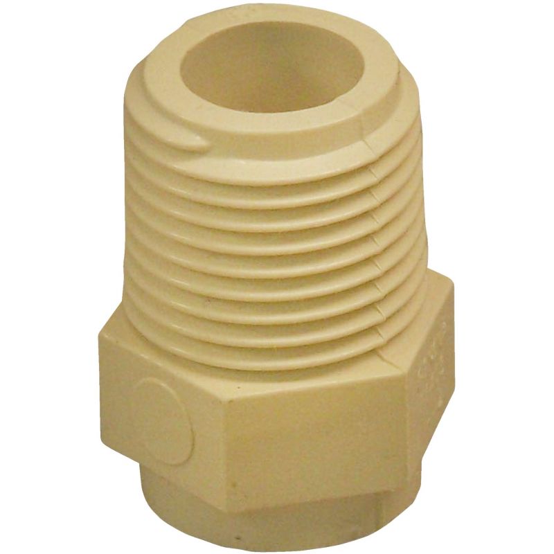 Charlotte Pipe Male Thread to CPVC Adapter 1/2 In. Slip X 1/2 In. MIP