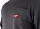 Milwaukee Heavy-Duty Pocket Long Sleeve Shirt 2XL, Gray