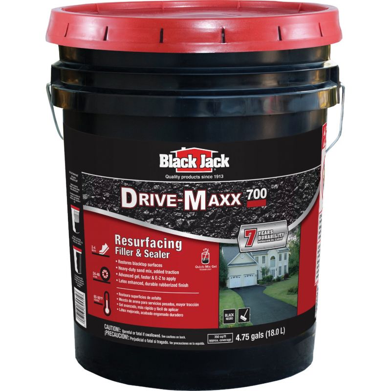 Black Jack Drive-Maxx 7-Year Blacktop Driveway Coating Black, 5 Gal.