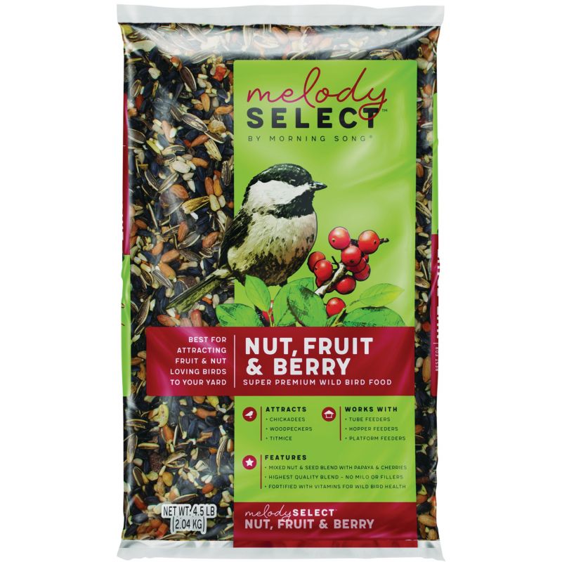 Melody Select Nut, Fruit &amp; Berry Bird Seed 4.5 Lb.