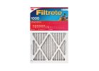 Filtrete Allergen Defense NADP02-2IN-4 Air Filter, 20 in L, 20 in W, 11 MERV, 1000 MPR, Polypropylene Frame (Pack of 4)