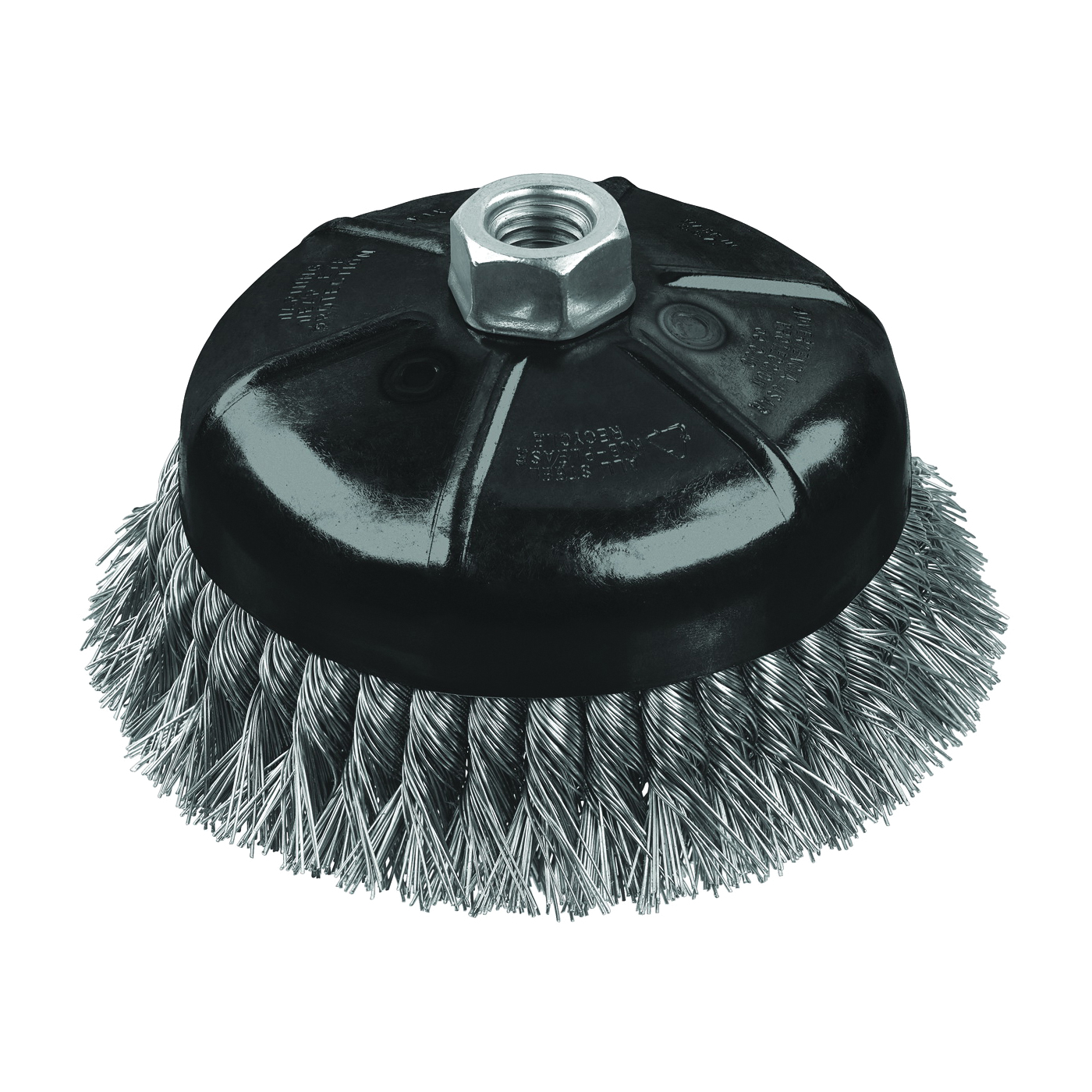 DeWALT DW4915 Wire Cup Brush, 3 in Dia, 10 mm x 1.25 Arbo