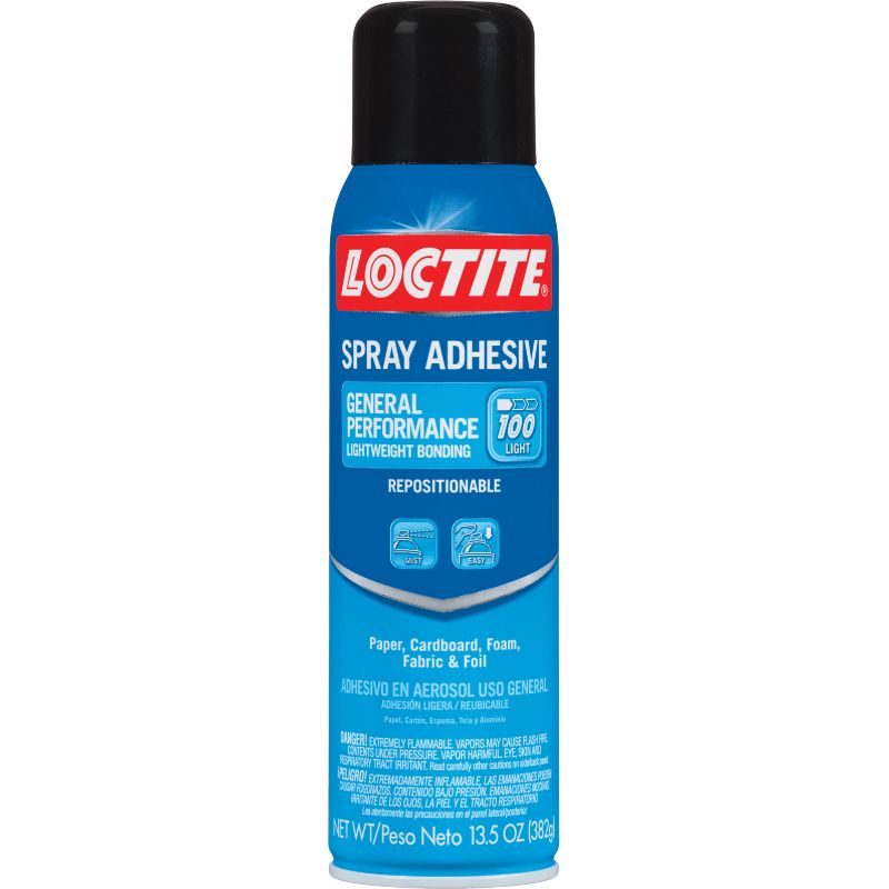 LOCTITE General Performance Spray Adhesive Clear, 13.5 Oz.