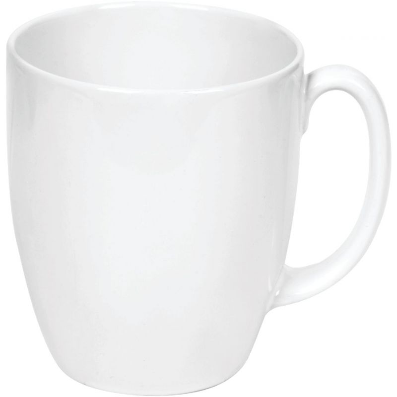 Corelle Winter Frost Stoneware Coffee Mug 11 Oz. (Pack of 6)