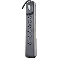 Woods Remote Control Surge Protector Strip, White 41715