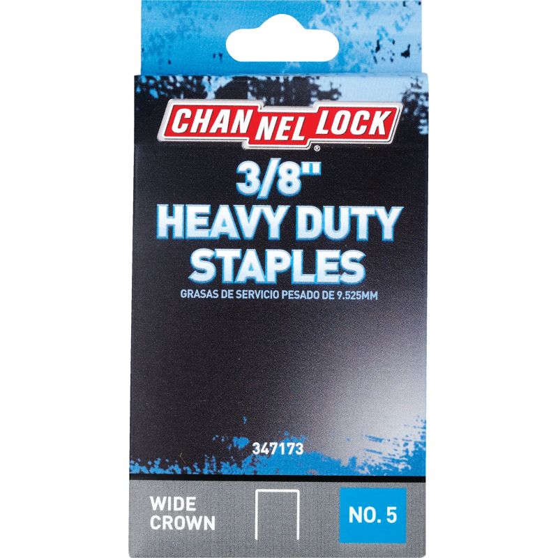 Channellock No. 5 Heavy-Duty Wide Crown Staple (Pack of 5)