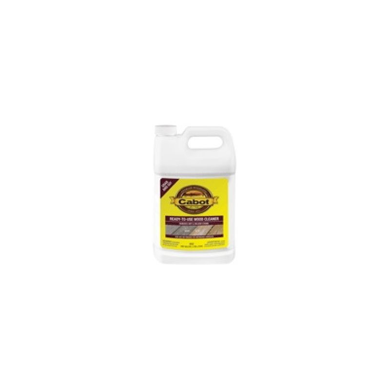 Cabot Problem-Solver 8002C Wood Cleaner, 3.78 L, Liquid, Clear Clear (Pack of 4)