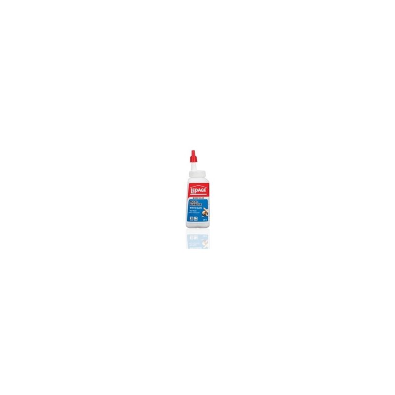 LePage 442183 Multi-Purpose Glue, White, 400 mL Bottle White