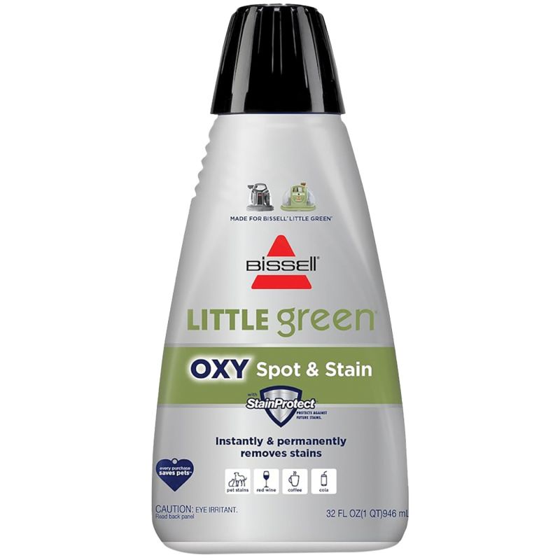 Bissell 2038 Pro Oxy Spot and Stain Formula, 32 oz, Liquid, Minimal Medicinal, Clear Clear
