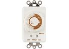 Woods In Wall 24-Hour Mechanical Timer White, Multi