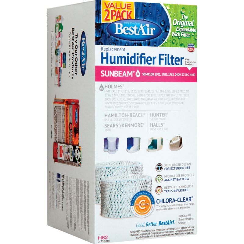 BestAir Table Top Humidifier Wick Filter