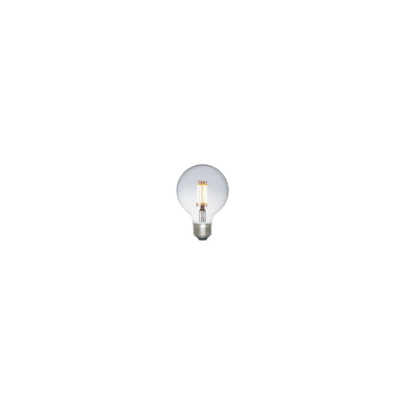 Sylvania 40522 Ultra LED Bulb, Globe, G25 Lamp, E26 Lamp Base, Dimmable, 2700 K Color Temp