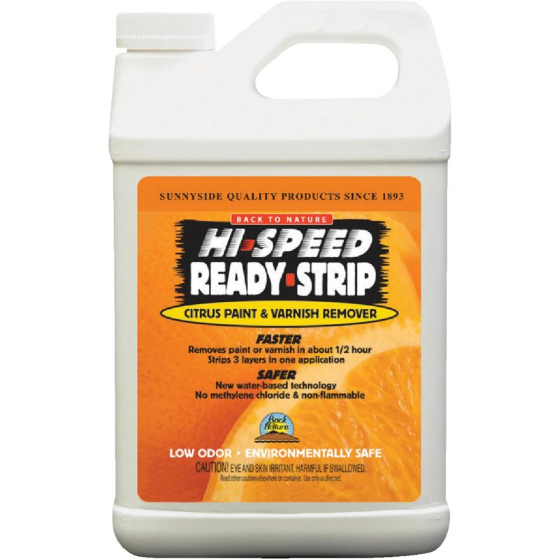 Back to Nature Hi-Speed Ready-Strip Paint &amp; Varnish Stripper 1/2 Gal.