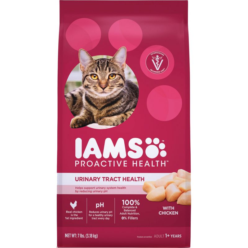Iams Proactive Health Urinary Tract Formula Dry Cat Food 7 Lb.