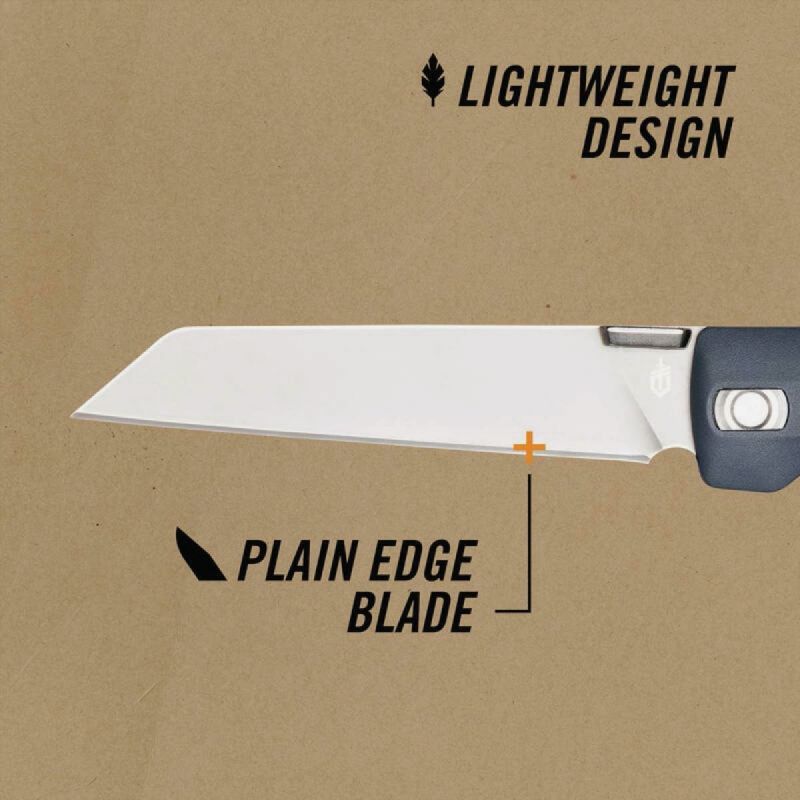 Gerber Pledge Folding Knife Gray, 3.7 In.