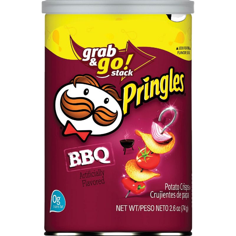 Pringles 2.5 oz Grab &amp; Go Potato Chips (Pack of 12)
