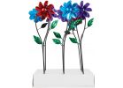 Exhart Mini Flower Spinner Plant Stake Assorted (Pack of 12)