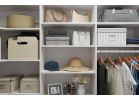 Easy Track Laminated Closet Shelf White